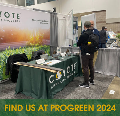 Find Coyote Landscape Products at ProGreen Expo 2024