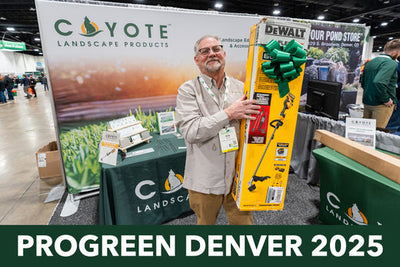 Coyote Landscape at ProGreen 2025 in Denver Colorado