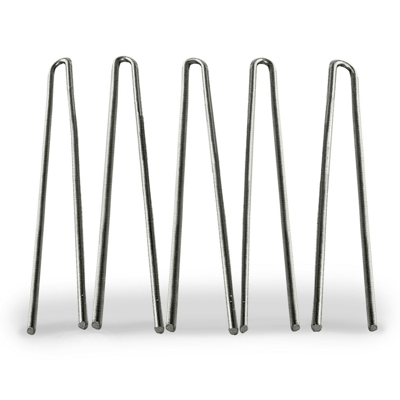 5 each RawEdge Steel Hairpin Edging Stakes (Raw Steel)